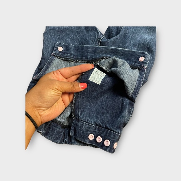 Project Pomona Floral Lined Cloth Diaper Jeans - Picture 4 of 4